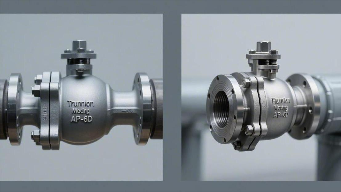 Which is Better: Trunnion Mounted vs Floating API 6D Ball Valve? | Torque, Pressure Performance, Valve Size