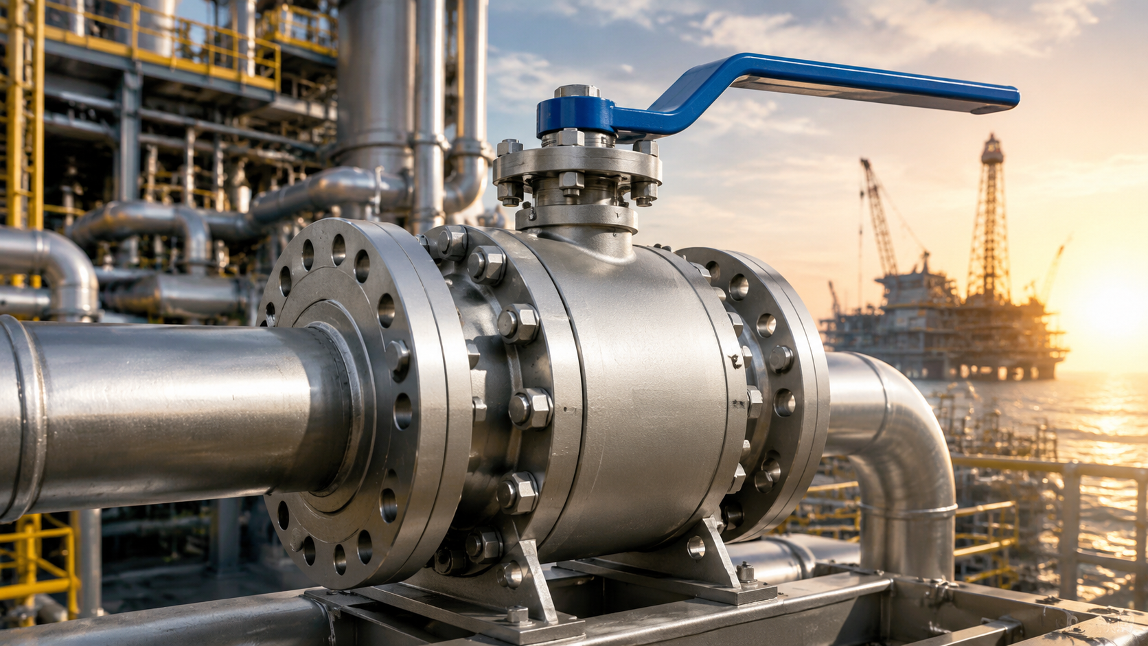 Industrial API 6D Ball Valves | Oil & Gas, Fire-Safe, Full Bore Specs