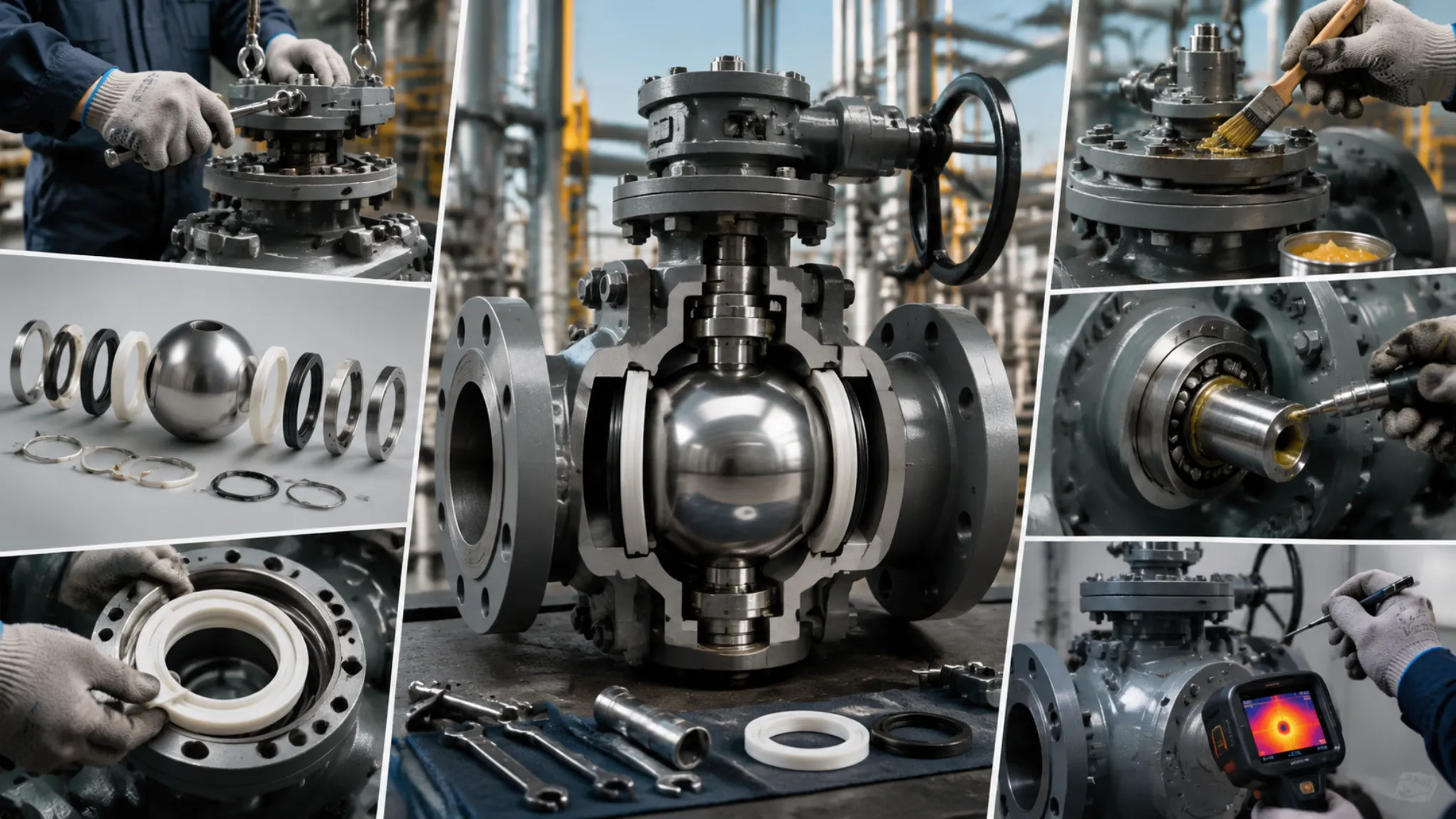 Trunnion Mounted Ball Valve Maintenance | Seal Replacement, Lubrication, Troubleshooting