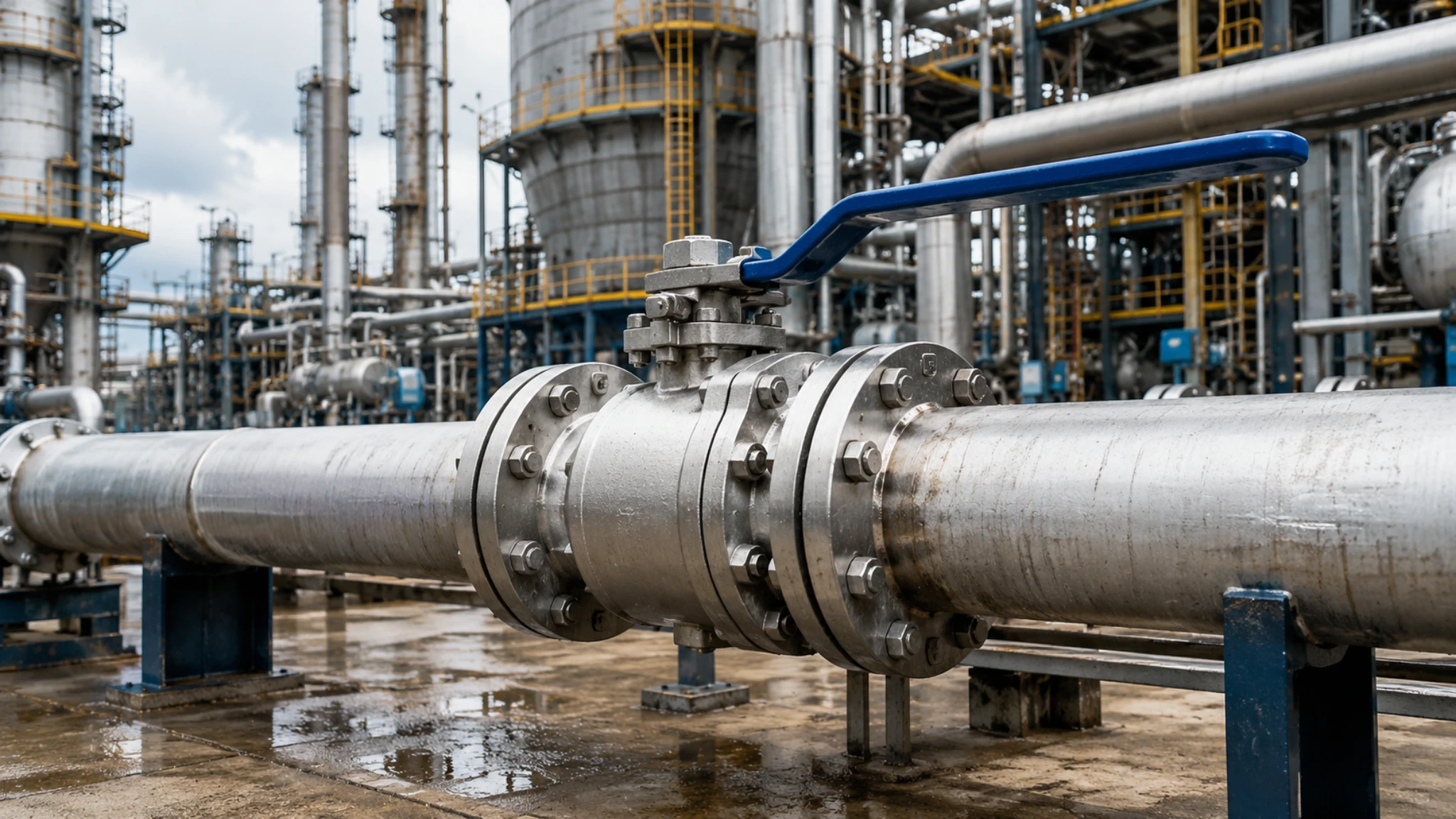 Industrial Floating Ball Valve Supplier | Stainless Steel, Carbon Steel, 100% Pressure Tested