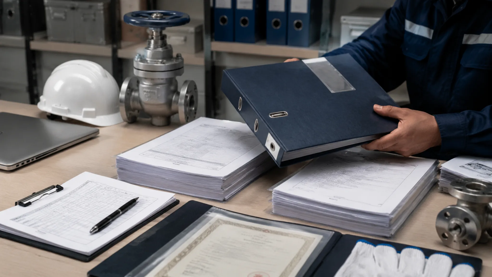 How to Prepare a Valve Data Book for Project Handover | MDR, Test Records, and Certification Compilation