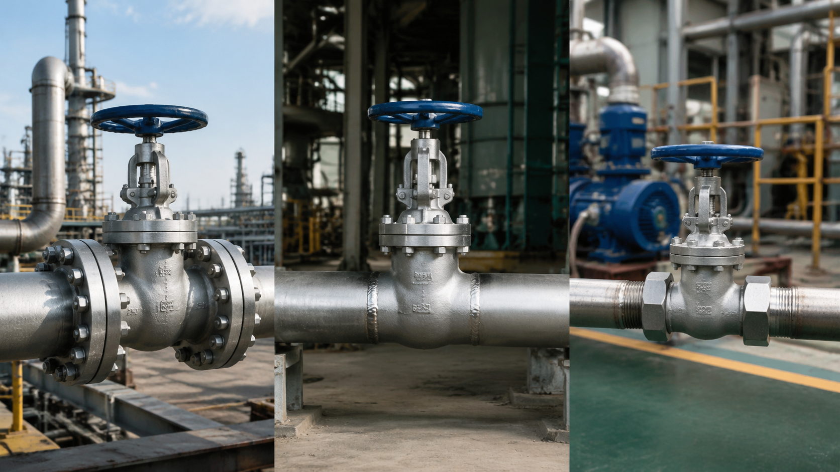 How to Select Valve End Connections for Industrial Pipelines | Flanged vs Buttweld vs Threaded