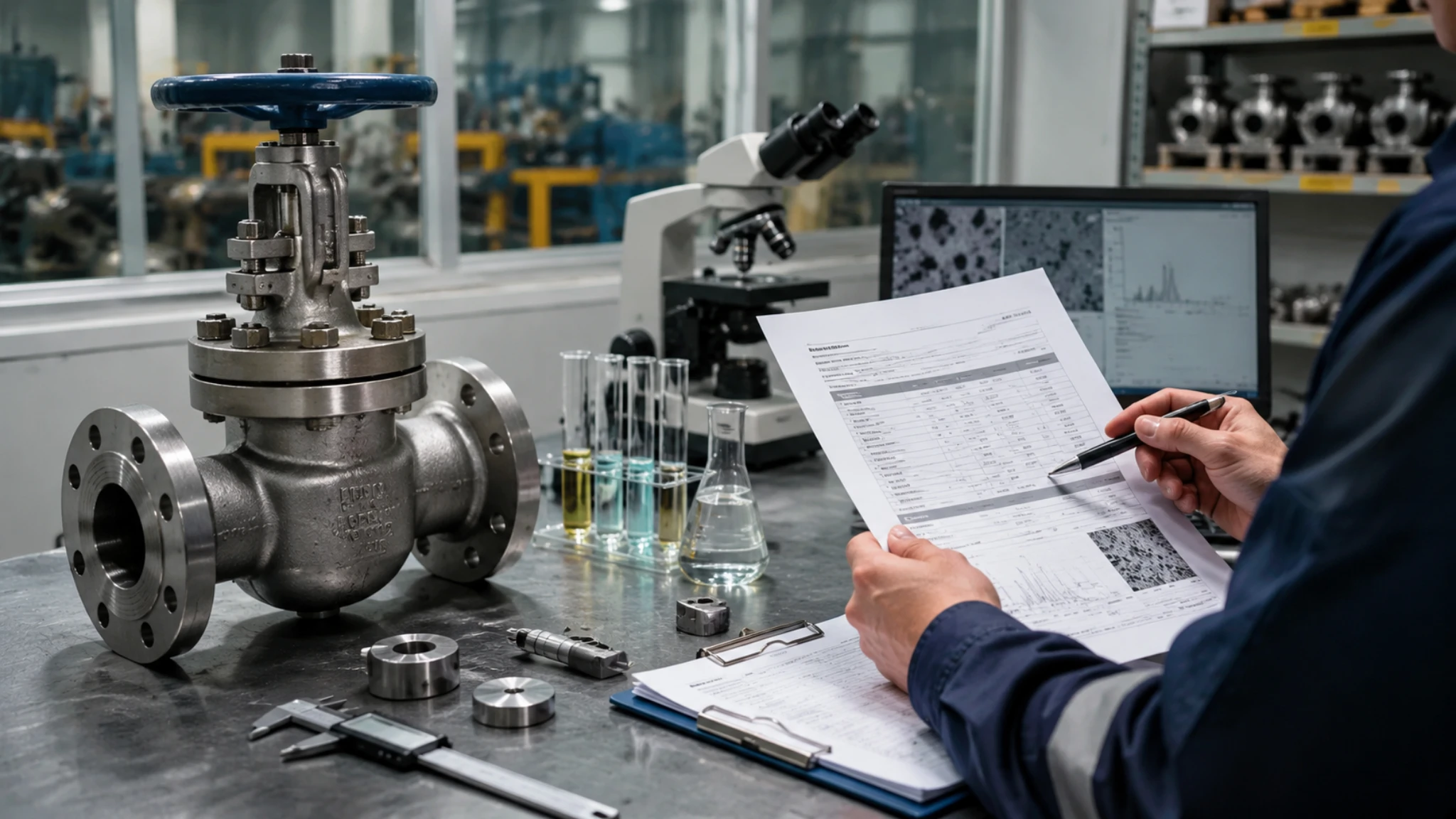 How to Interpret a Valve Material Test Report | EN 10204 3.1 Certification, Chemical Composition, Mechanical Properties