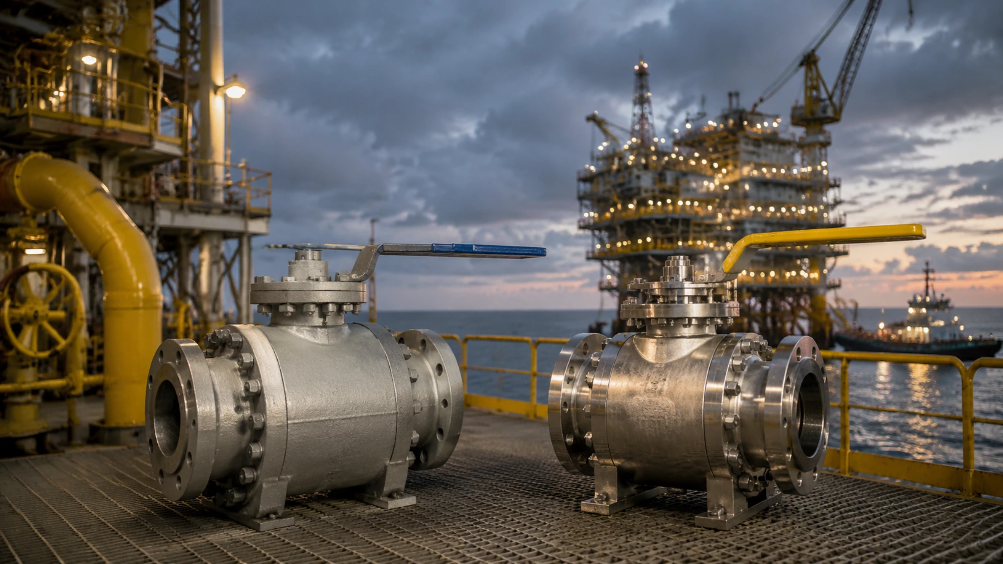 How to Choose Between Cast and Forged Ball Valves for Offshore Platforms | Weight, Strength, Cost