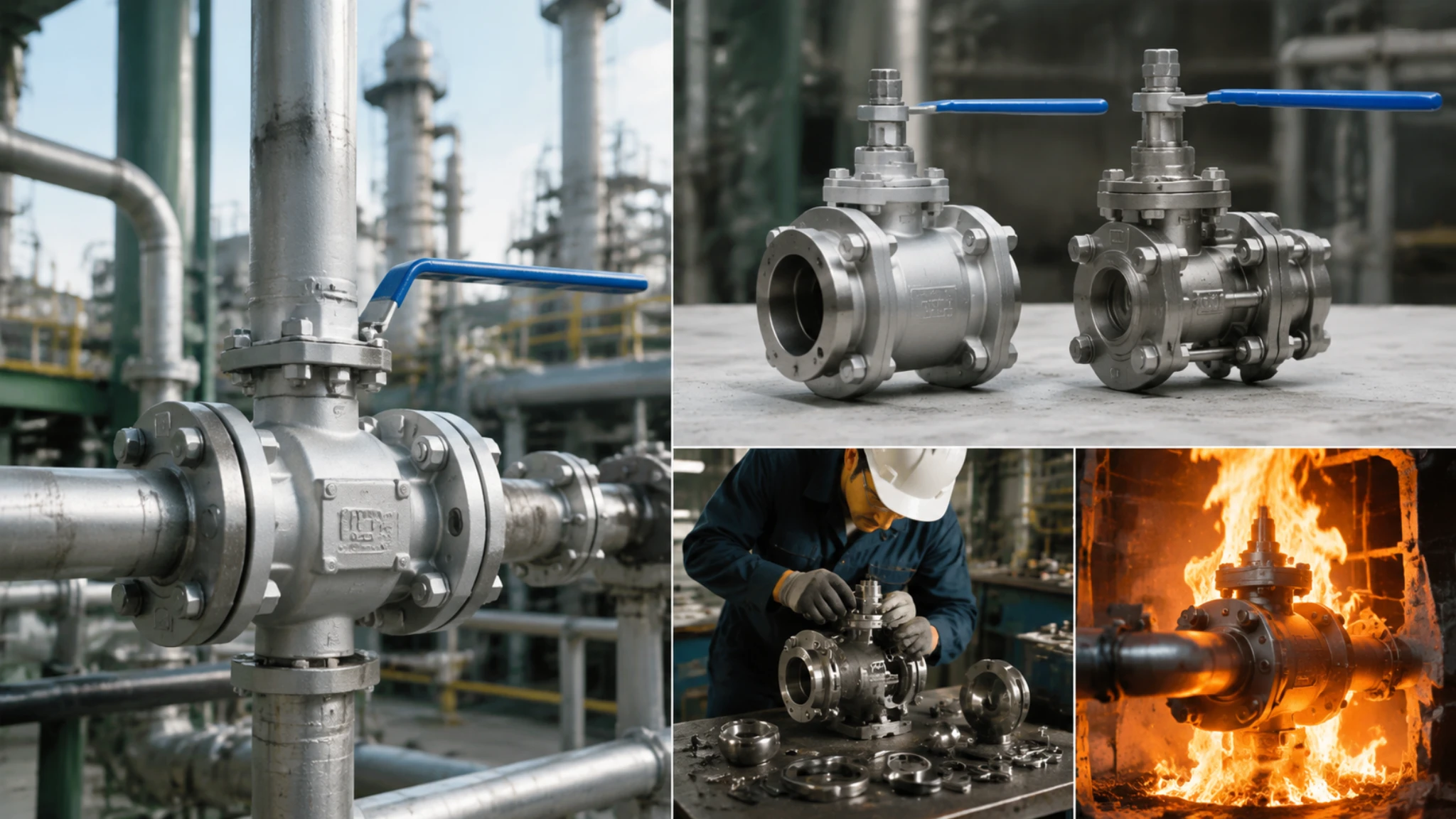 What Is a Side Entry Ball Valve 丨 Two-Piece vs Three-Piece, Maintenance, and Fire-Safe Design