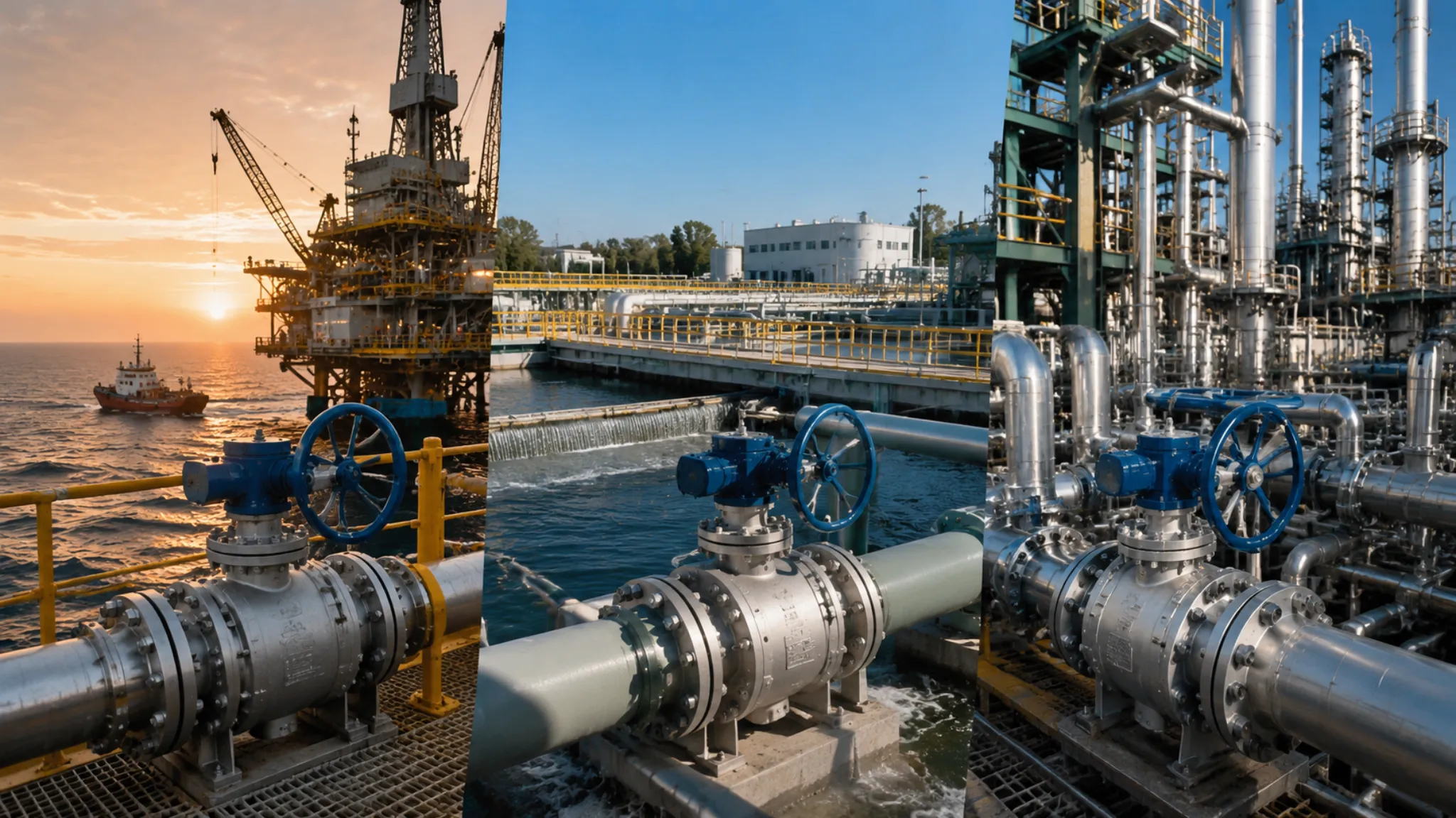 Forged Floating Ball Valve Applications | Oil & Gas, Water Treatment, Chemical Processing