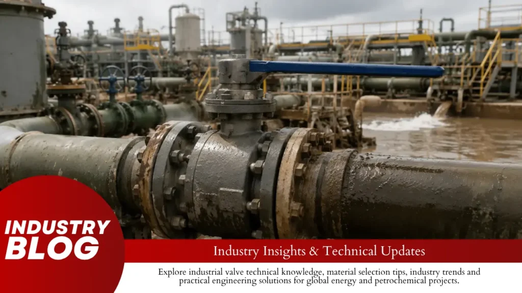 Ball valves for produced water service — chlorides, sand and corrosion-erosion