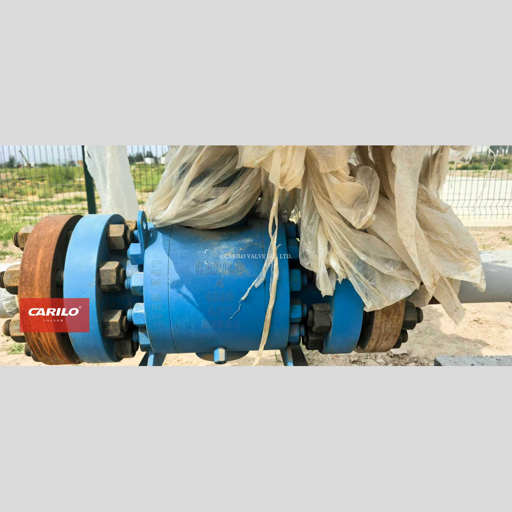 4″ Class 1500 LF2 High Pressure Forged Ball Valves Delivery