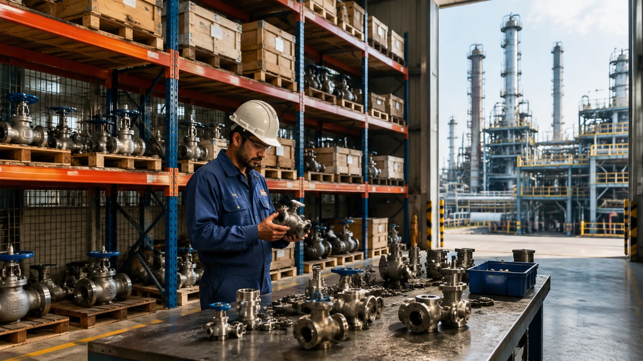 How to Manage Valve Spare Parts Inventory for a Petrochemical Plant | Critical Spares Planning