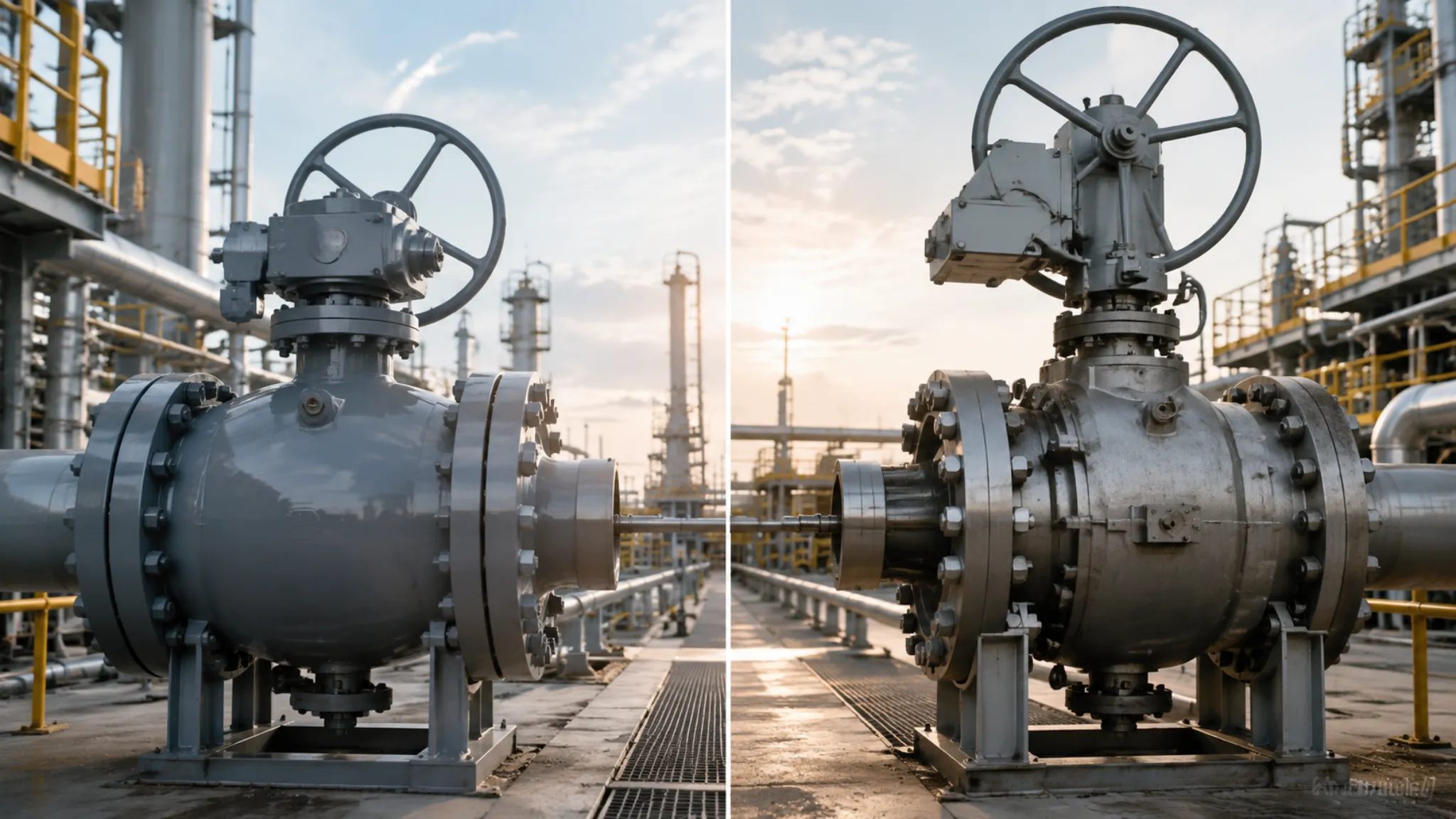 Floating Ball Valve vs Trunnion Ball Valve | Cost and Selection Comparison for NPS 2-8 Class 150-600