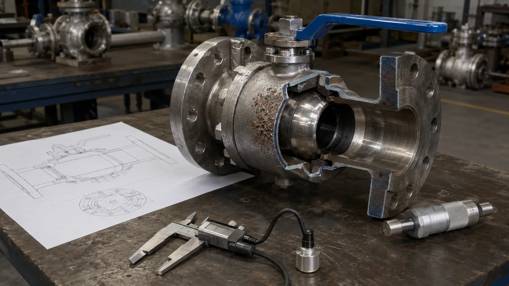 How to Verify Ball Valve Wall Thickness and Corrosion Allowance | Drawing Review, Material Loss, Design Margin