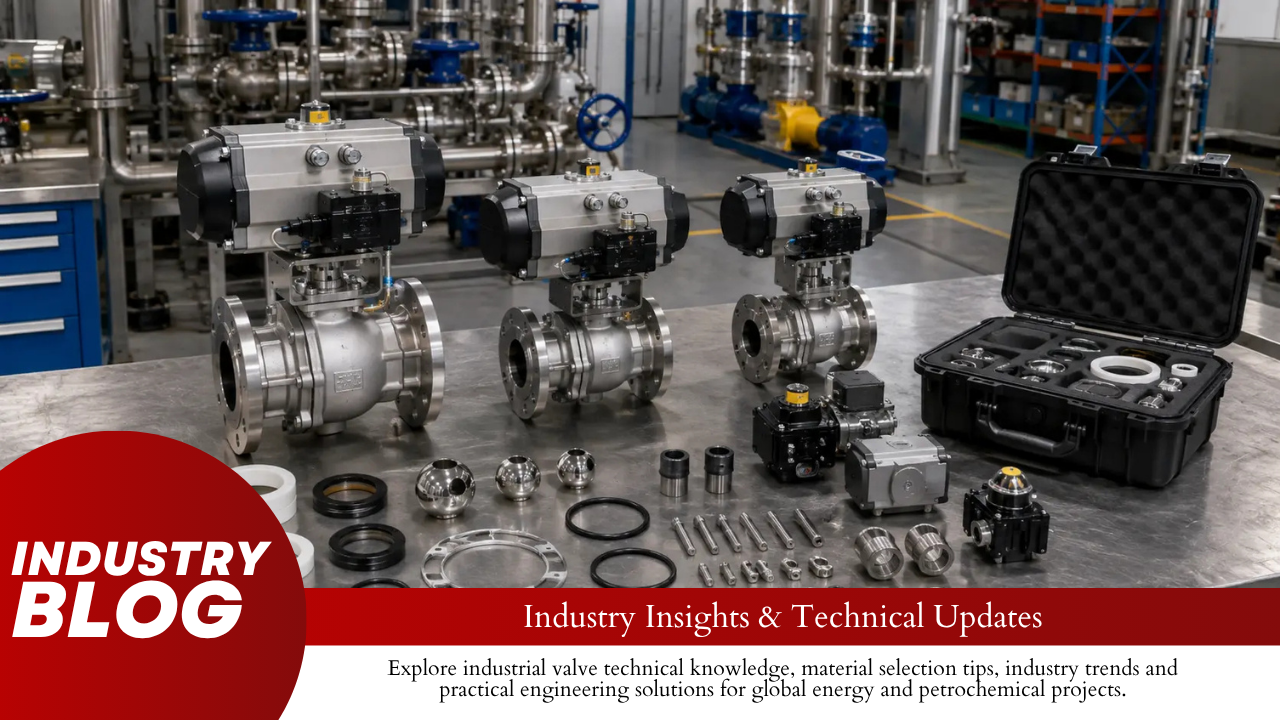 How Many Spare Parts Should Be Ordered with Actuated Ball Valves? | Commissioning Spares, Two-Year Operation, Critical Parts