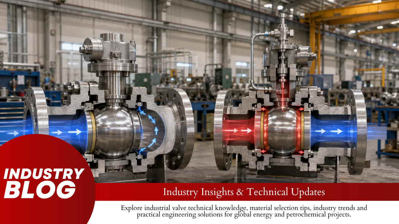 SPE vs DPE Ball Valve Seats: Which Design Controls Cavity Pressure Better